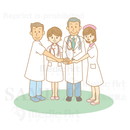 医療スタッフが勢揃い