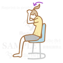 ストレッチ13：ワークタイムののストレッチ5：首の後ろ編