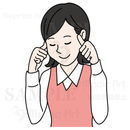 眼精疲労の予防のために?眼の周りのマッサージ（1）