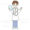 病院で働く若手医師（研修医）1