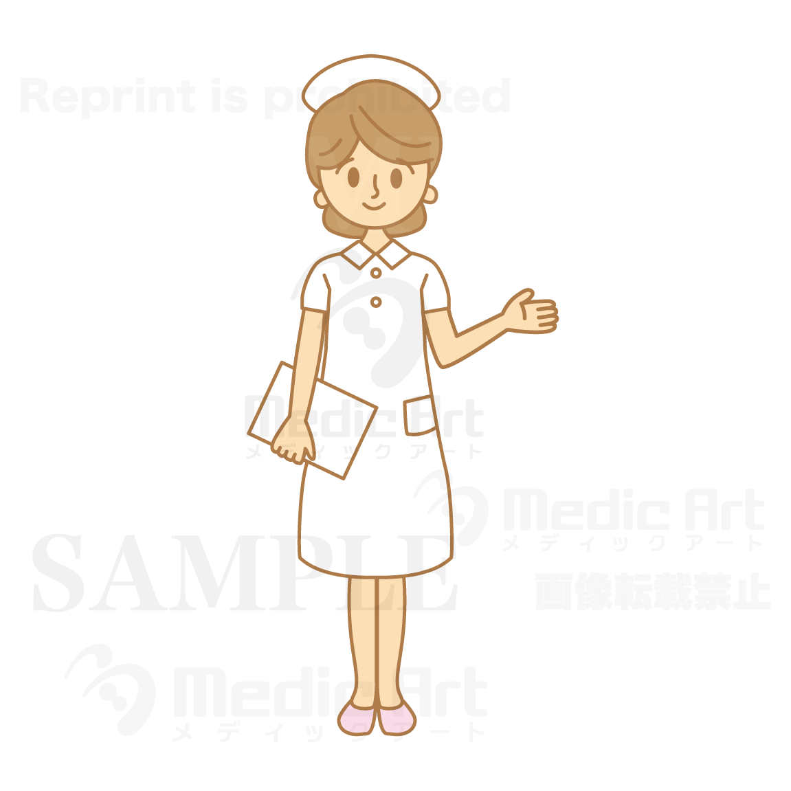 A nurse who are introducing to a patient. 2