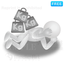 体調を崩して起きられない、3D白人間