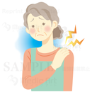 肩こりで悩む女性