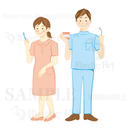 歯科医と歯科衛生士