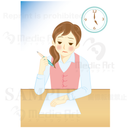 The woman who becaomes depressed when it is the evening.