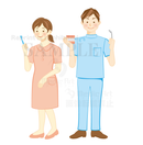 歯科医と歯科衛生士