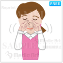 For prevention of eye strain～massage around your eyes(3)F～