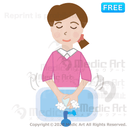 A woman who is washing her hands after she came back home.