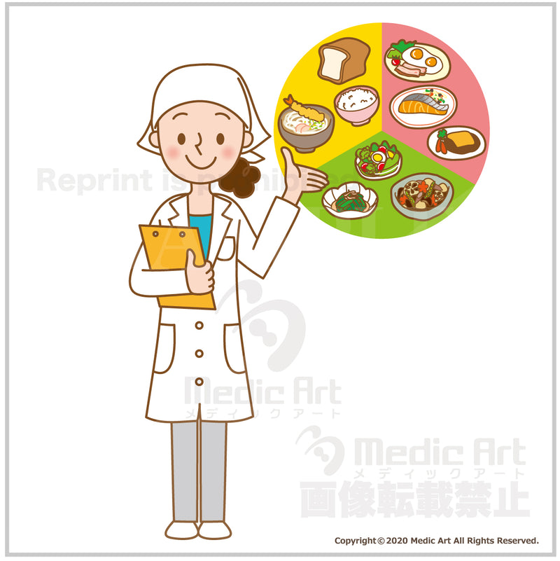 Dietary education guidance by nutritionist.