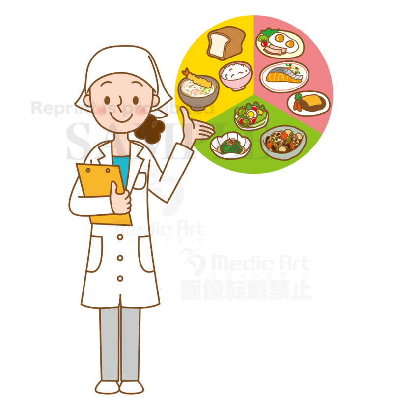 Dietary education guidance by nutritionist.