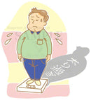 太り過ぎで悩んでいる男性