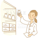 調薬中の薬剤師