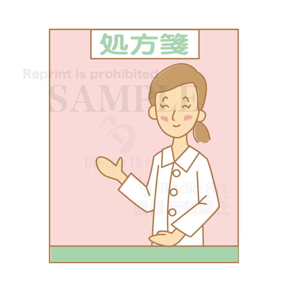 Pharmacist explaining
