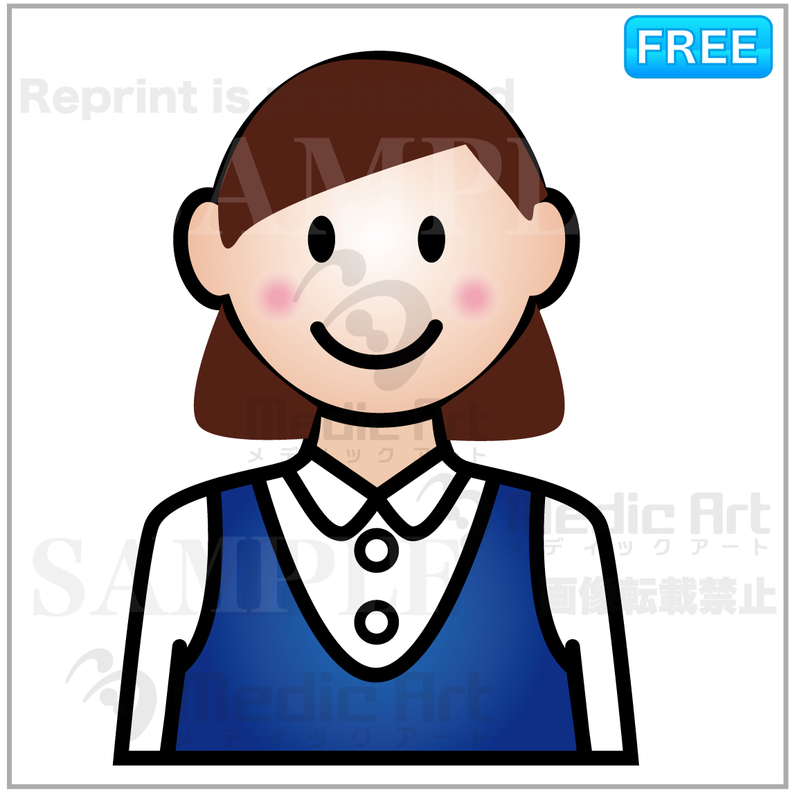 受付スタッフのアイコン