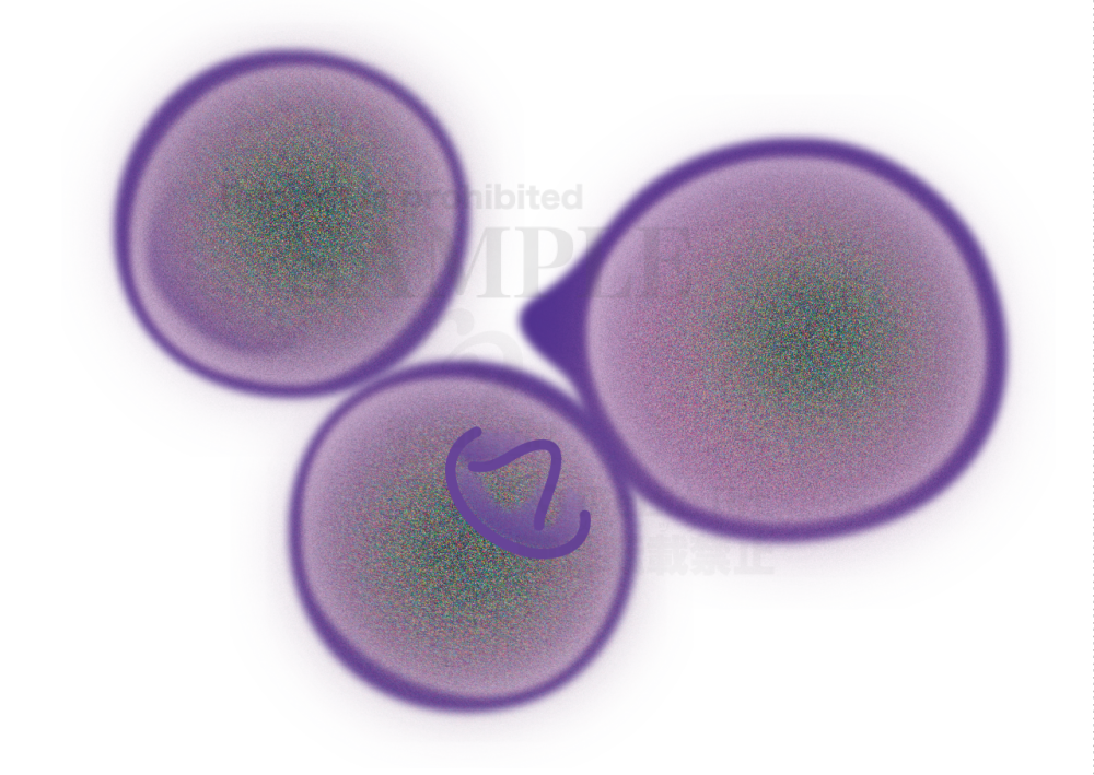 Enlarged views for pollen 
